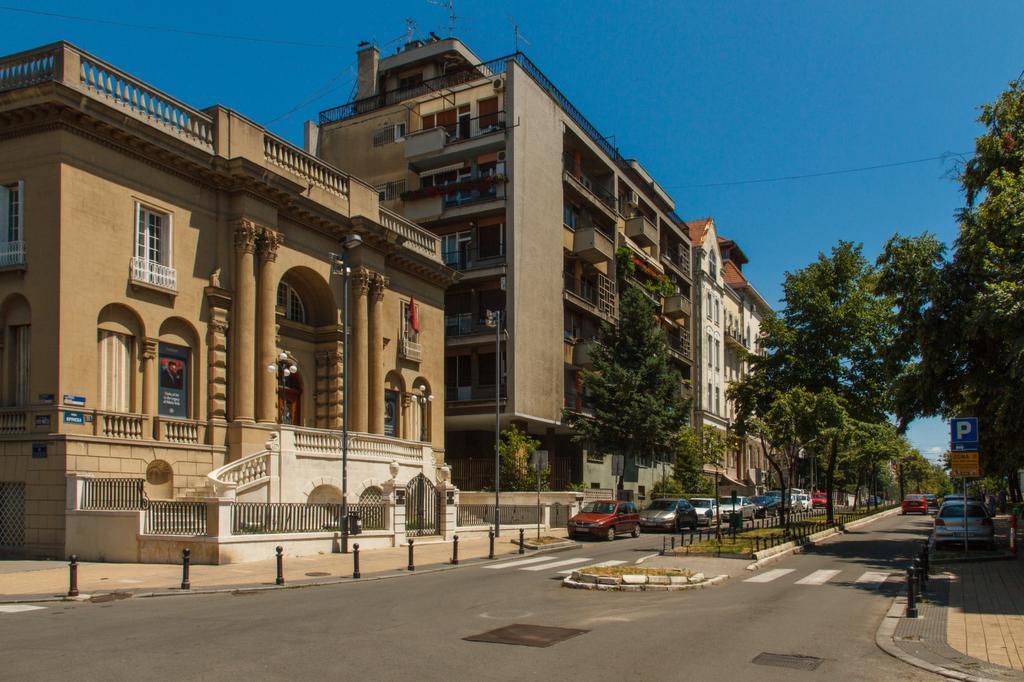 Apartment Aleksandar Belgrad Exteriör bild